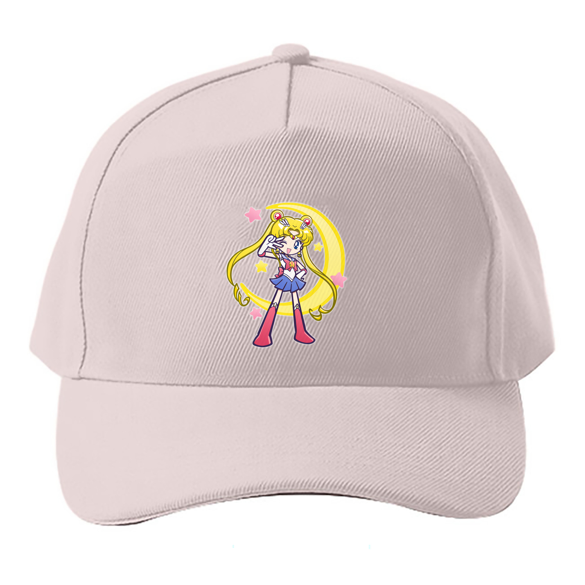 （画像用） 美少女戦士セーラームーン 月野 うさぎ つきの うさぎ Sailor Moon Tsukino Usagi ベースボールキャップ 綿100％ 男女兼用 帽子 スポーツ